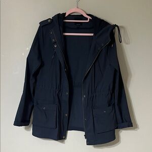 Stylish Navy Utility Jacket for Women